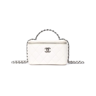 CHANEL MASTER CRYSTALS TOP HANDLE VANITY AP3593 (17*9.5*8cm)